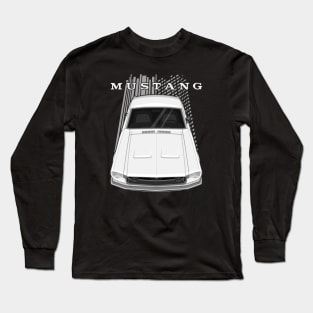 Ford Mustang Fastback 1968 - White Long Sleeve T-Shirt